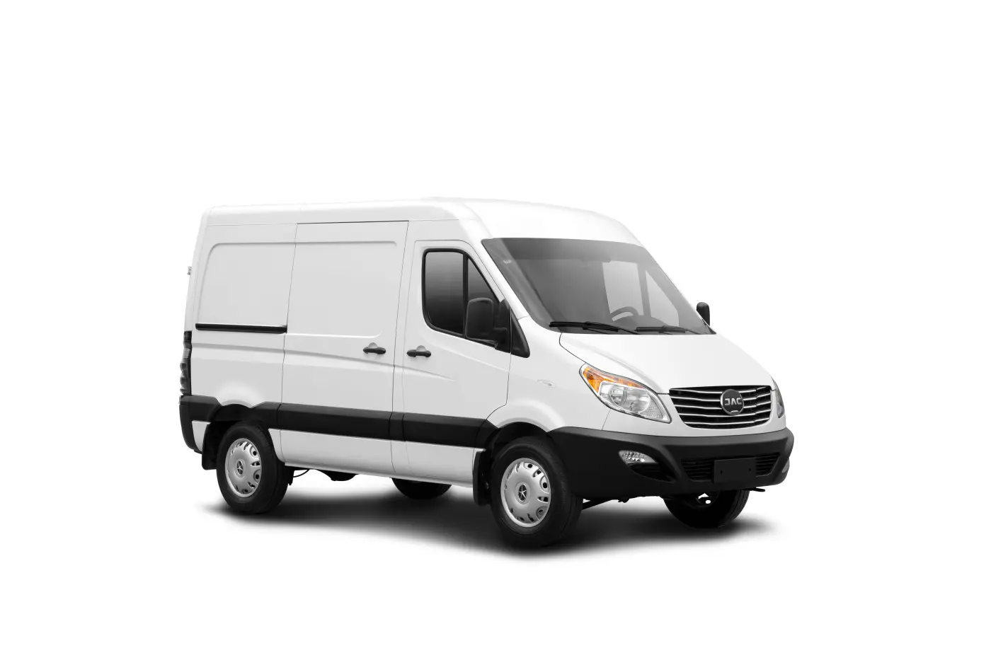 JAC JS6 rear view with LED taillights at dusk city background cinematic lighting modern design