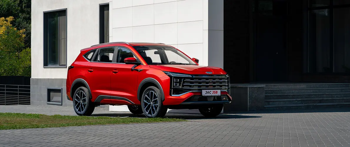 modern JAC crossover SUV