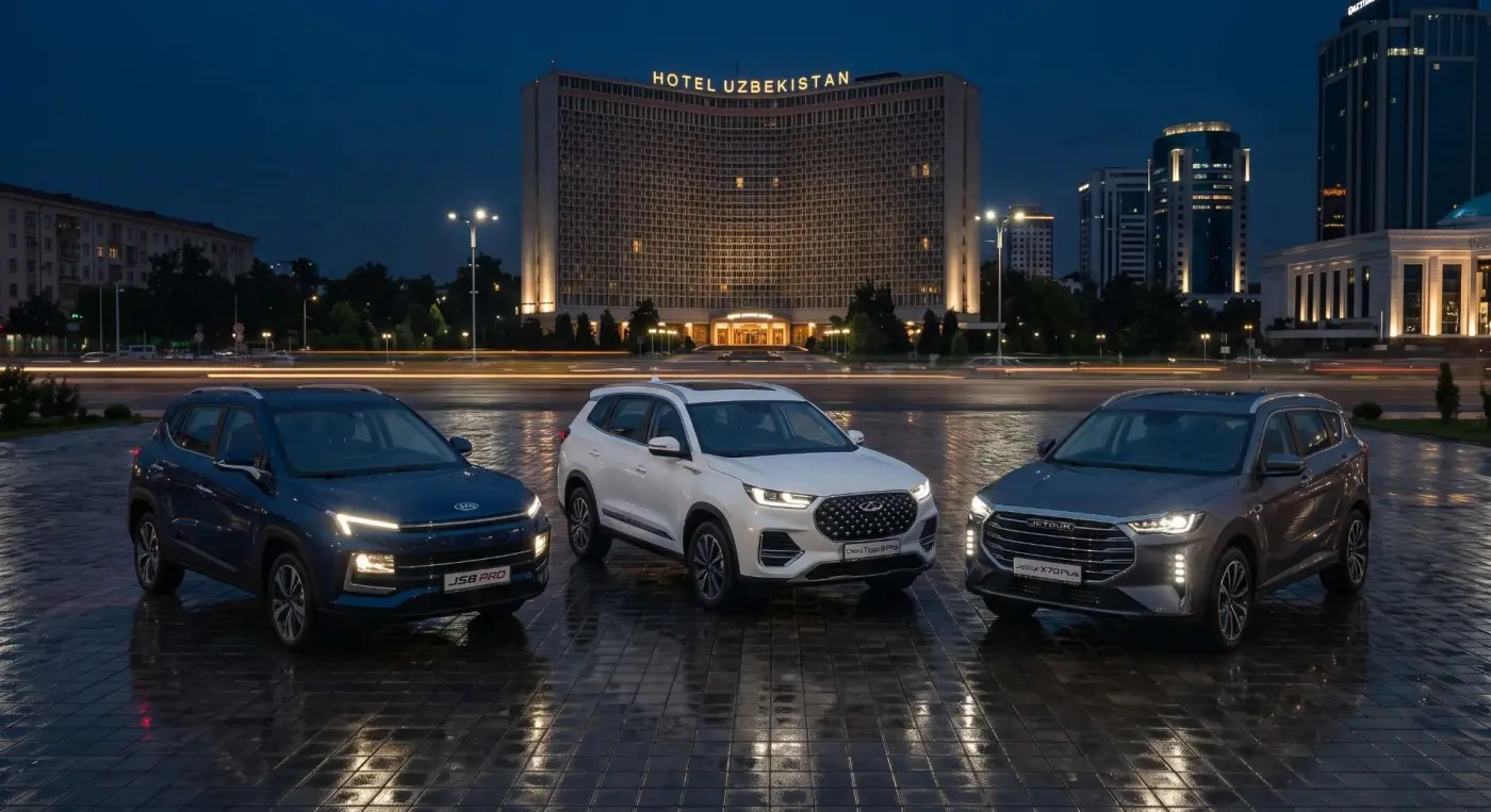 modern JAC crossover SUV
