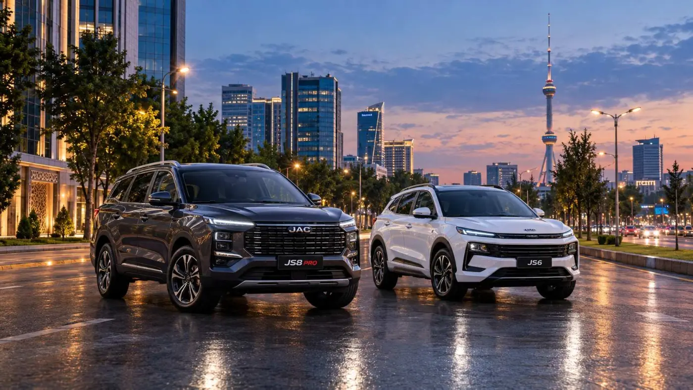 modern JAC crossover SUV