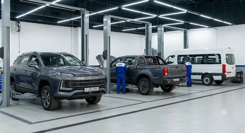 modern JAC crossover SUV